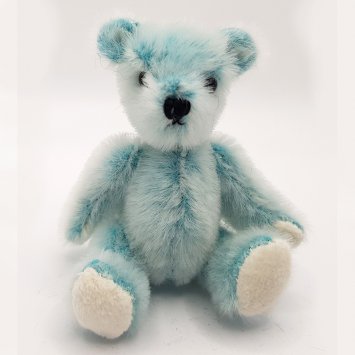 Titou ours turquoise clair